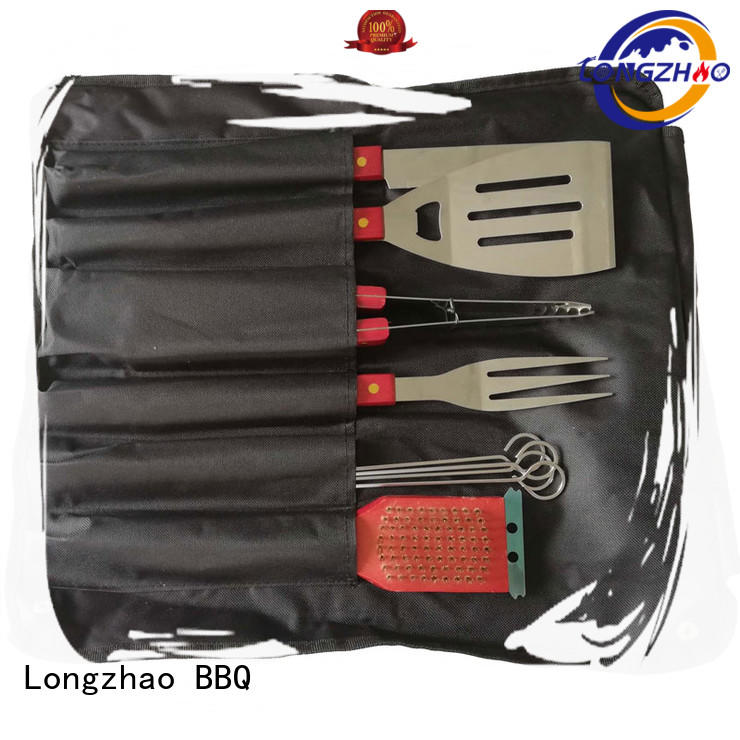 Longzhao BBQ Brand eco-friendly low price custom folding grill basket