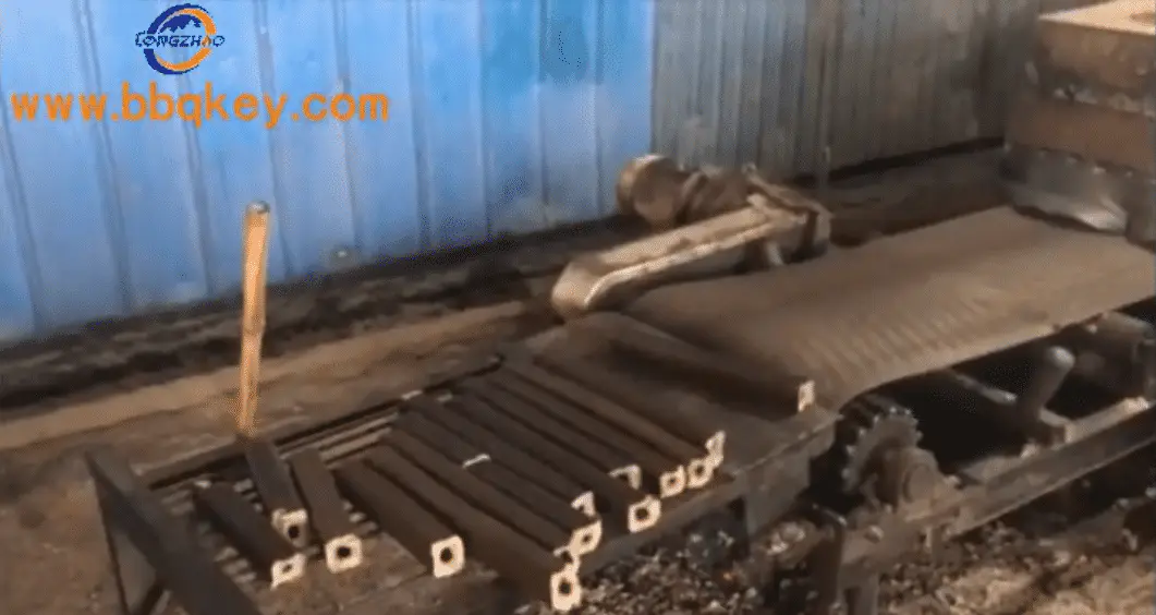 sawdust charcoal production process