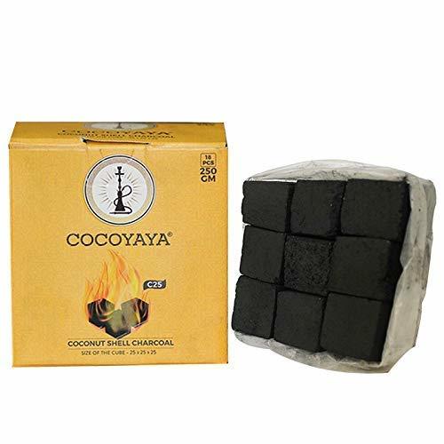 2 hours long burning time shisha cube charcoal for hookah