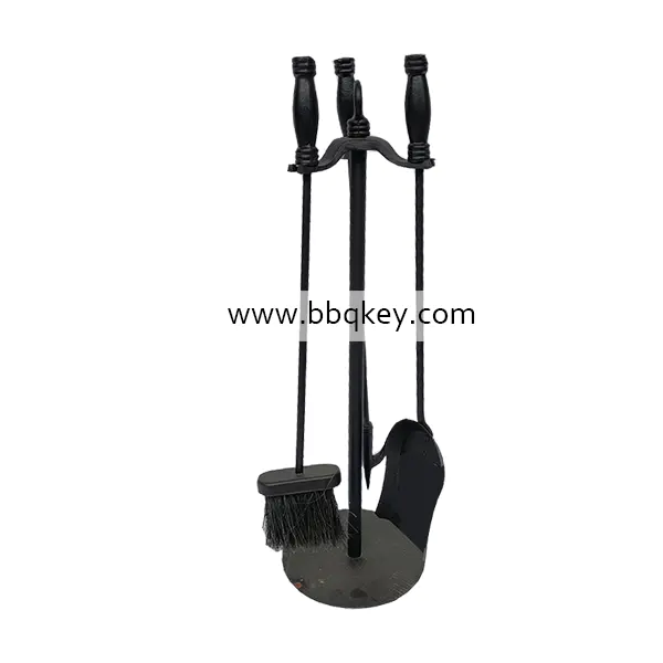 Fireplace Tools 5 Pieces Cast Iron Fireplace Tool Sets