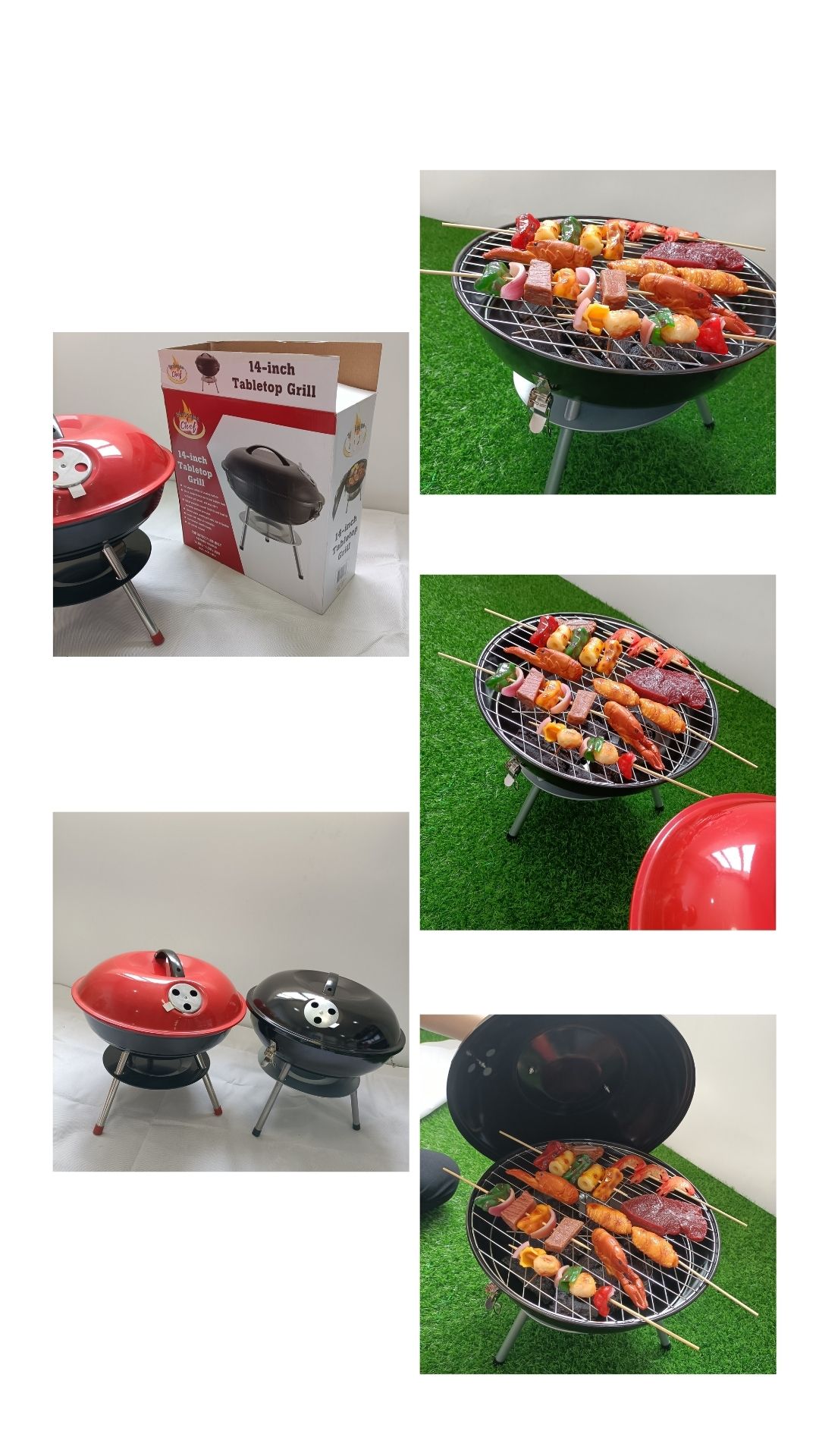 Longzhao BBQ small cheap charcoal grill high quality for camping-3