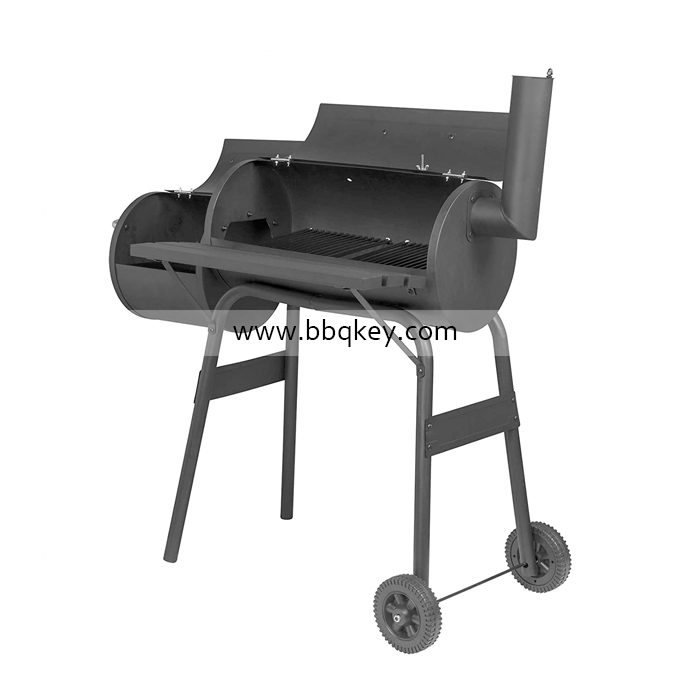 Freestanding Barbecue Grill Outdoor Garden Picnic Camping Party Patio Charcoal BBQ Grill Smoker Barbecue