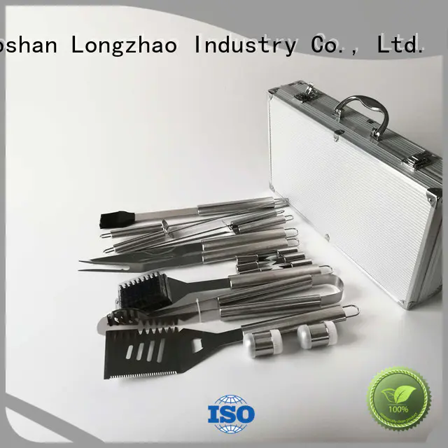 Longzhao BBQ grill tools set custom for barbecue