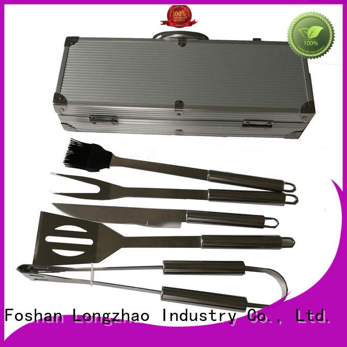bbq professional folding grill basket Longzhao BBQ manufacture
