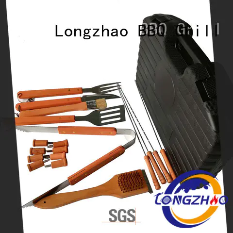 Longzhao BBQ heat resistance barbecue accessories custom for barbecue