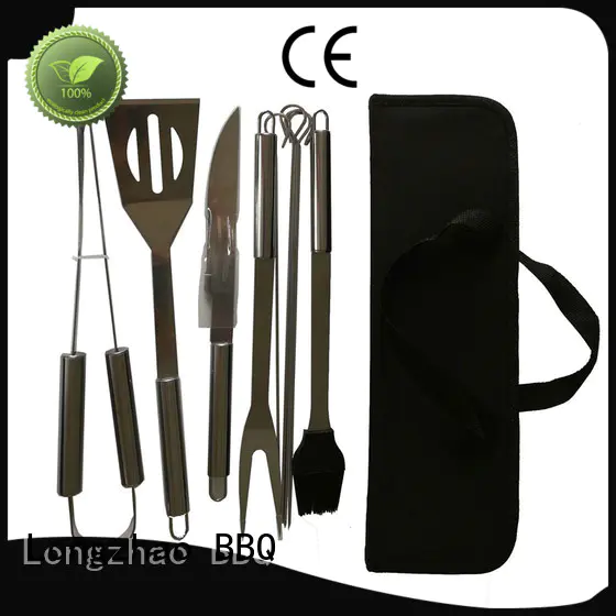 high quality outdoor Longzhao BBQ Brand bbq grill basket