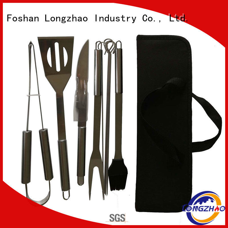 Wholesale professional gas barbecue bbq grill 4+1 burner gas Longzhao BBQ Brand