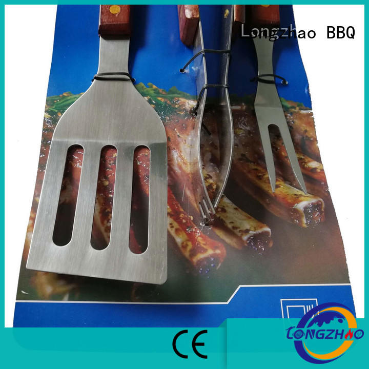 gas barbecue bbq grill 4+1 burner high quality manufacturer direct selling side Longzhao BBQ Brand