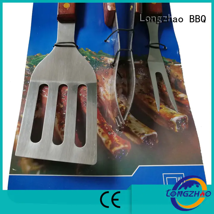 gas barbecue bbq grill 4+1 burner high quality manufacturer direct selling side Longzhao BBQ Brand