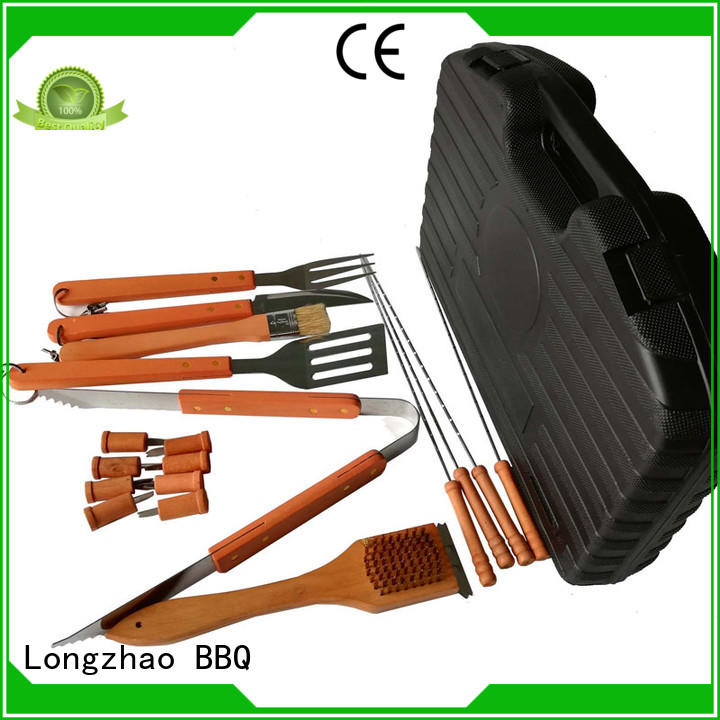 portable Custom outdoor bbq grill basket hot selling Longzhao BBQ