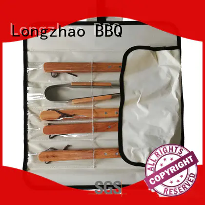 Longzhao BBQ heat resistance bbq grill tool set bag for barbecue