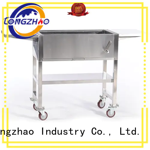 Longzhao BBQ unique stainless steel bbq grill on sale smoker for outdoor cooking