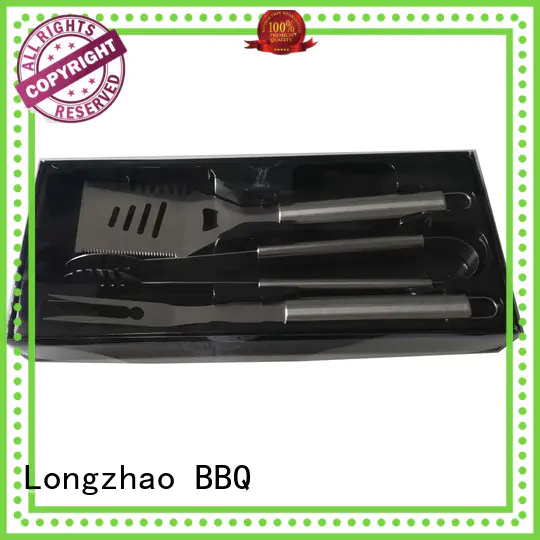 Longzhao BBQ low price bbq grill tool set free sample for charcoal grill