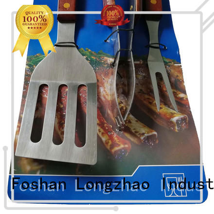 high quality side Longzhao BBQ Brand bbq grill basket