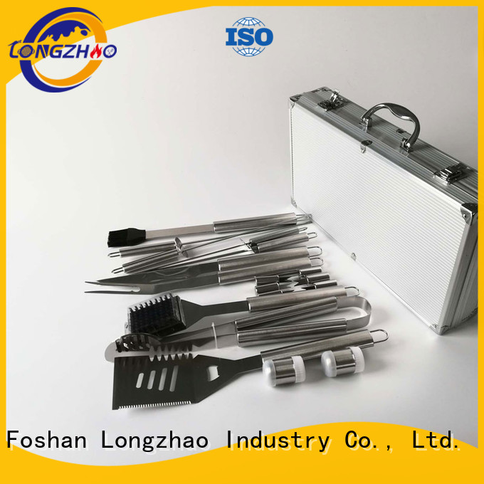 Longzhao BBQ bbq grill tool set free sample for gatherings