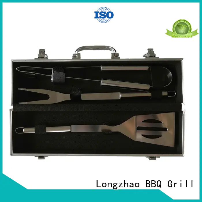 Longzhao BBQ stainless steel bbq grill basket best price for outdoor camping