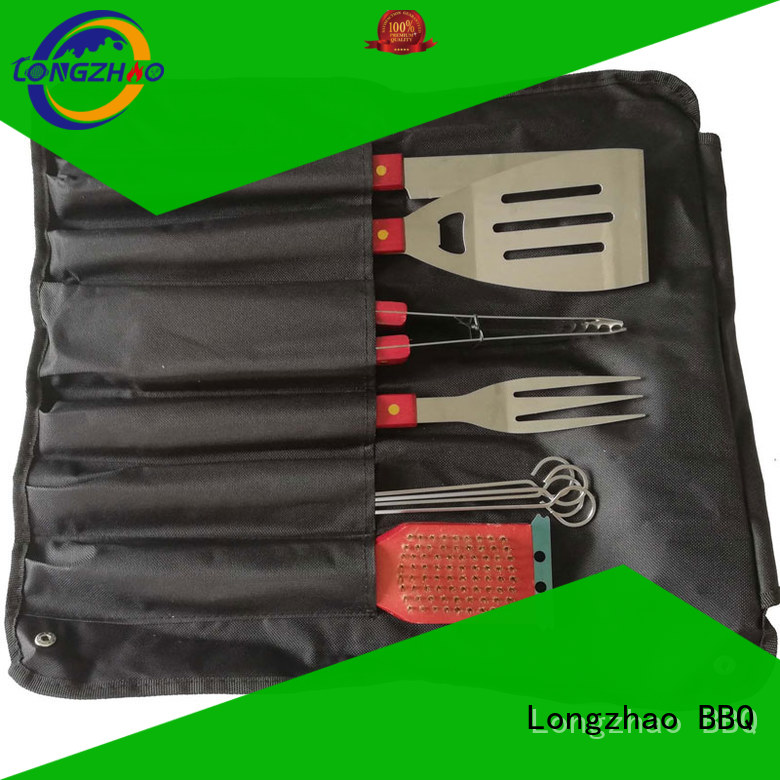 Longzhao BBQ stainless steel bbq equipment custom for outdoor camping