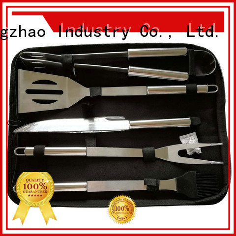Longzhao BBQ high quality grilling utensil sets best price