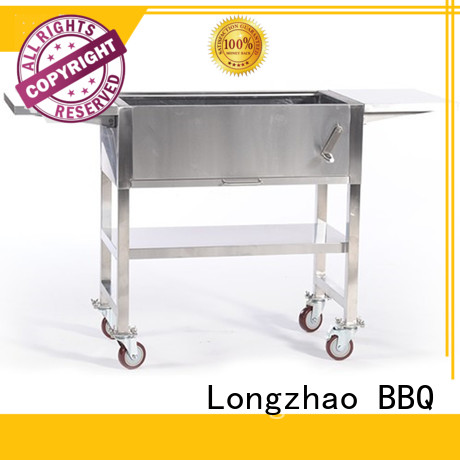 Longzhao BBQ light-weight bbq charcoal grills on sale bulk supply for camping