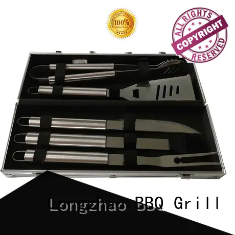 Longzhao BBQ folding barbecue tool set by bulk for gatherings