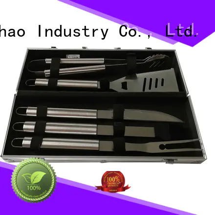 gas portable outdoor Longzhao BBQ Brand folding grill basket manufacture