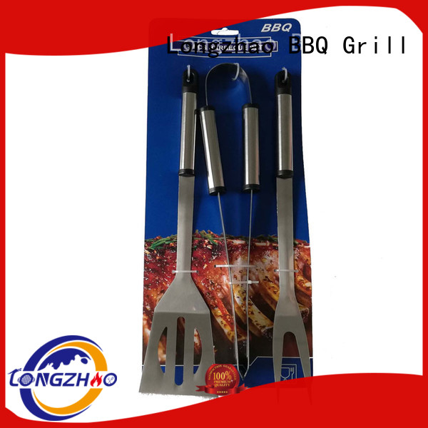 Longzhao BBQ easily cleaned grill kits hot-sale for charcoal grill