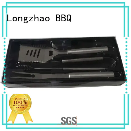Longzhao BBQ stainless steel barbecue tool set order now for gatherings