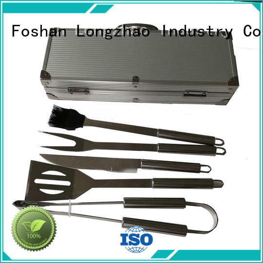Longzhao BBQ easily cleaned bbq grill tool set custom for gatherings