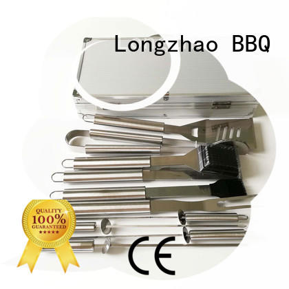 wholesale professional hot selling Longzhao BBQ Brand bbq grill basket