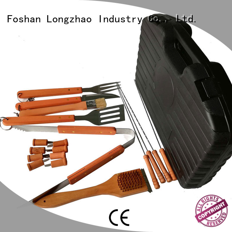 pvc bbq grill tool set factory price for gatherings Longzhao BBQ
