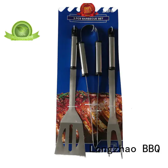 Longzhao BBQ folding bbq fish grill basket aluminum for outdoor camping