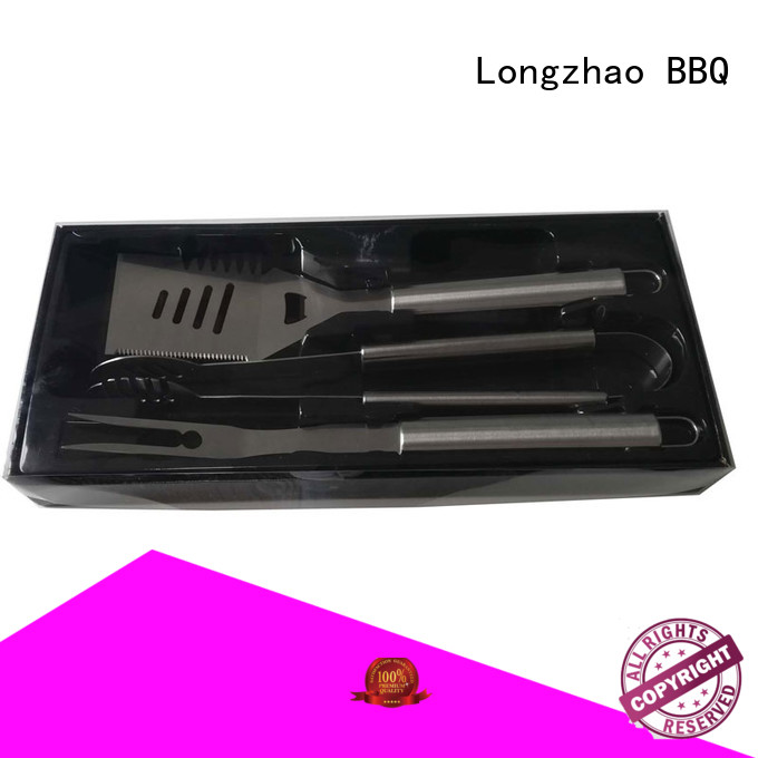Longzhao BBQ folding bbq grill tool set best price for gas grill