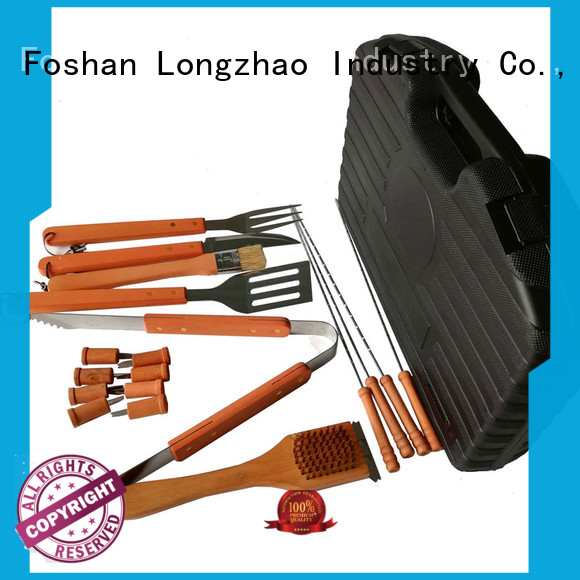 barbecue tool set free sample for gatherings Longzhao BBQ