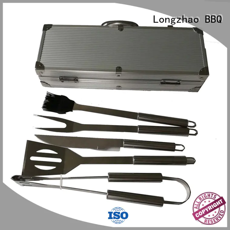 Quality Longzhao BBQ Brand wholesale side bbq grill basket