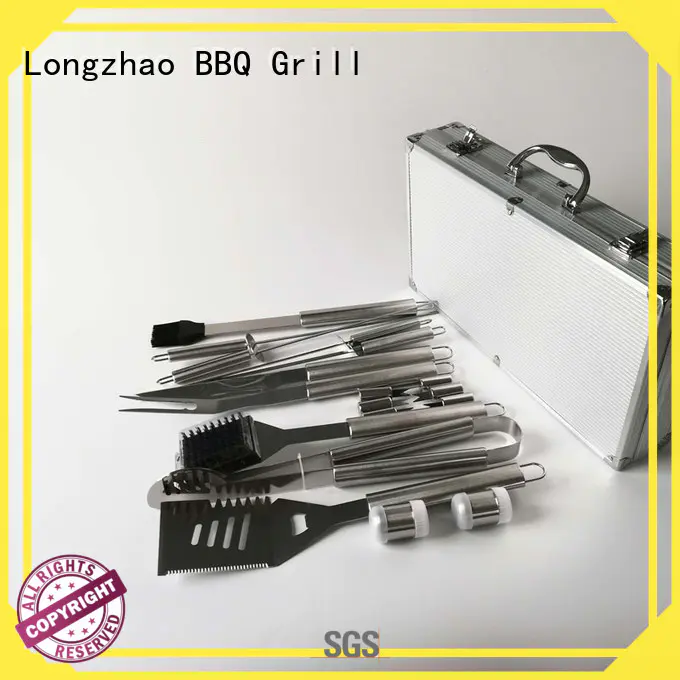 plastic barbecue tool set free sample for gatherings Longzhao BBQ