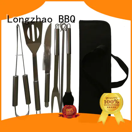 bbq grill tool set for outdoor camping Longzhao BBQ