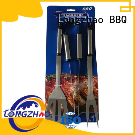 professional grill hot selling Longzhao BBQ Brand gas barbecue bbq grill 4+1 burner factory