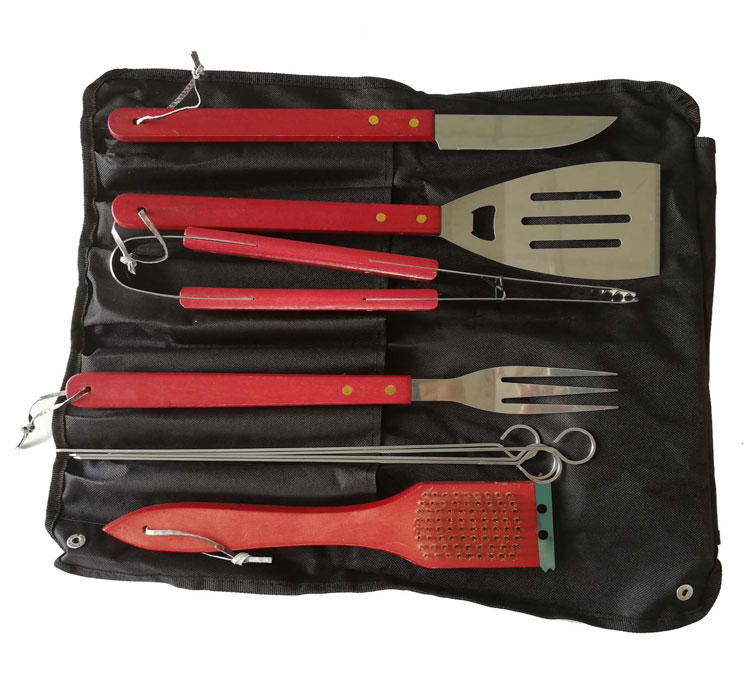 Longzhao BBQ grill tools set best price for outdoor camping-1