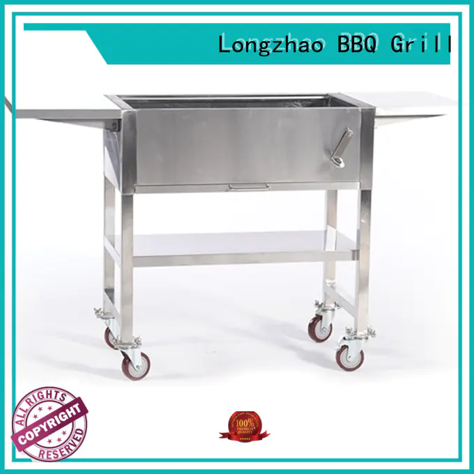 Longzhao BBQ small charcoal grill legs for camping