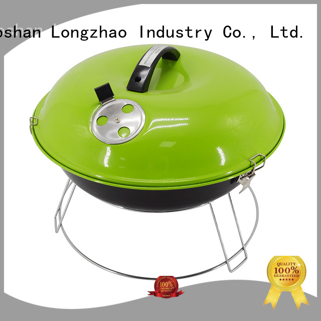 Longzhao BBQ light-weight portable charcoal bbq grills bulk supply for outdoor cooking