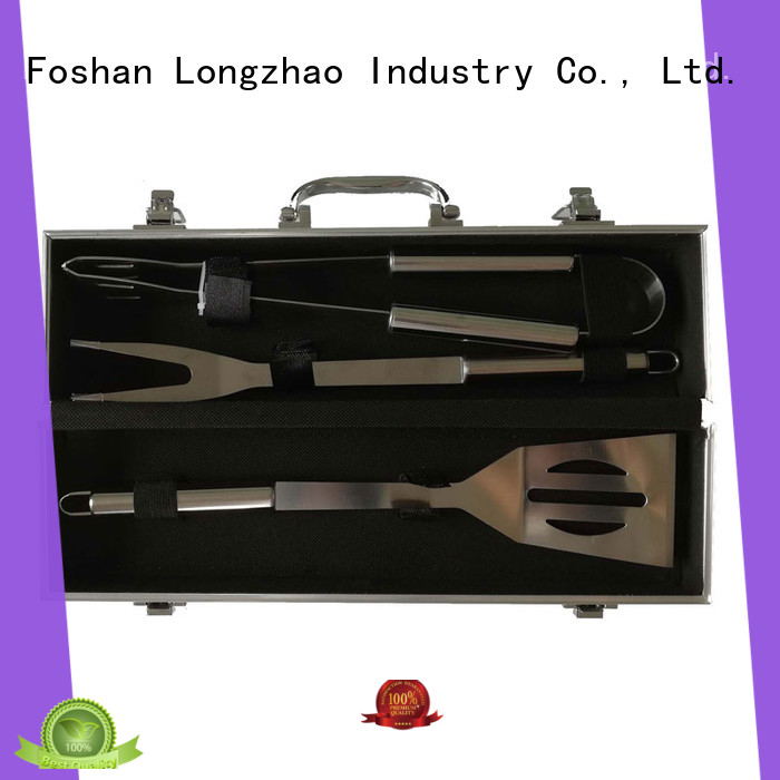 Longzhao BBQ portable barbecue tool set custom for gas grill