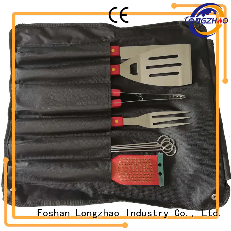 Longzhao BBQ bbq grill tool set hot-sale for gas grill