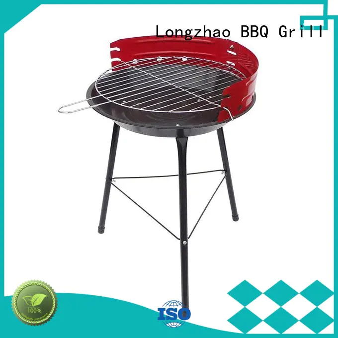 wood portable barbecue grill ball for barbecue Longzhao BBQ
