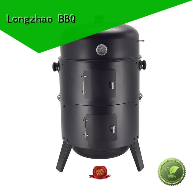 Longzhao BBQ large professional charcoal grill bulk supply for outdoor bbq