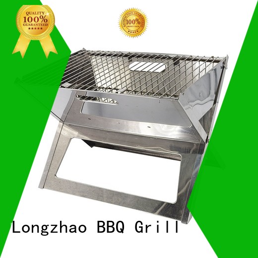 Longzhao BBQ small outdoor charcoal grill bulk supply for camping