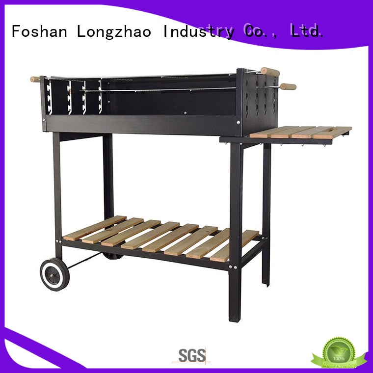 Longzhao BBQ charcoal bbq smoker high quality for barbecue