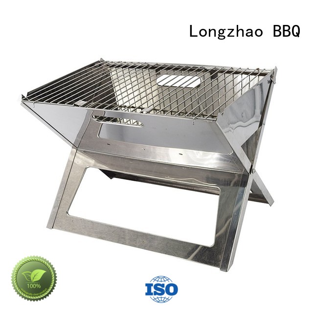 Longzhao BBQ outdoor charcoal grill high quality for camping