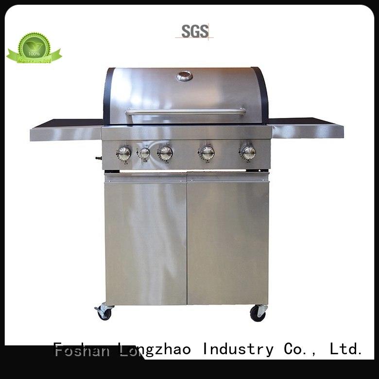 hood best gas bbq factory direct hot selling Longzhao BBQ company