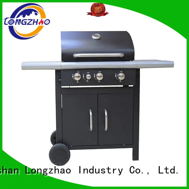 tables stainless steel gas grill for garden grilling Longzhao BBQ
