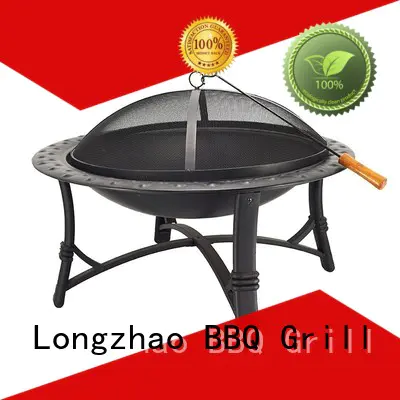 Longzhao BBQ large best charcoal grill red for camping
